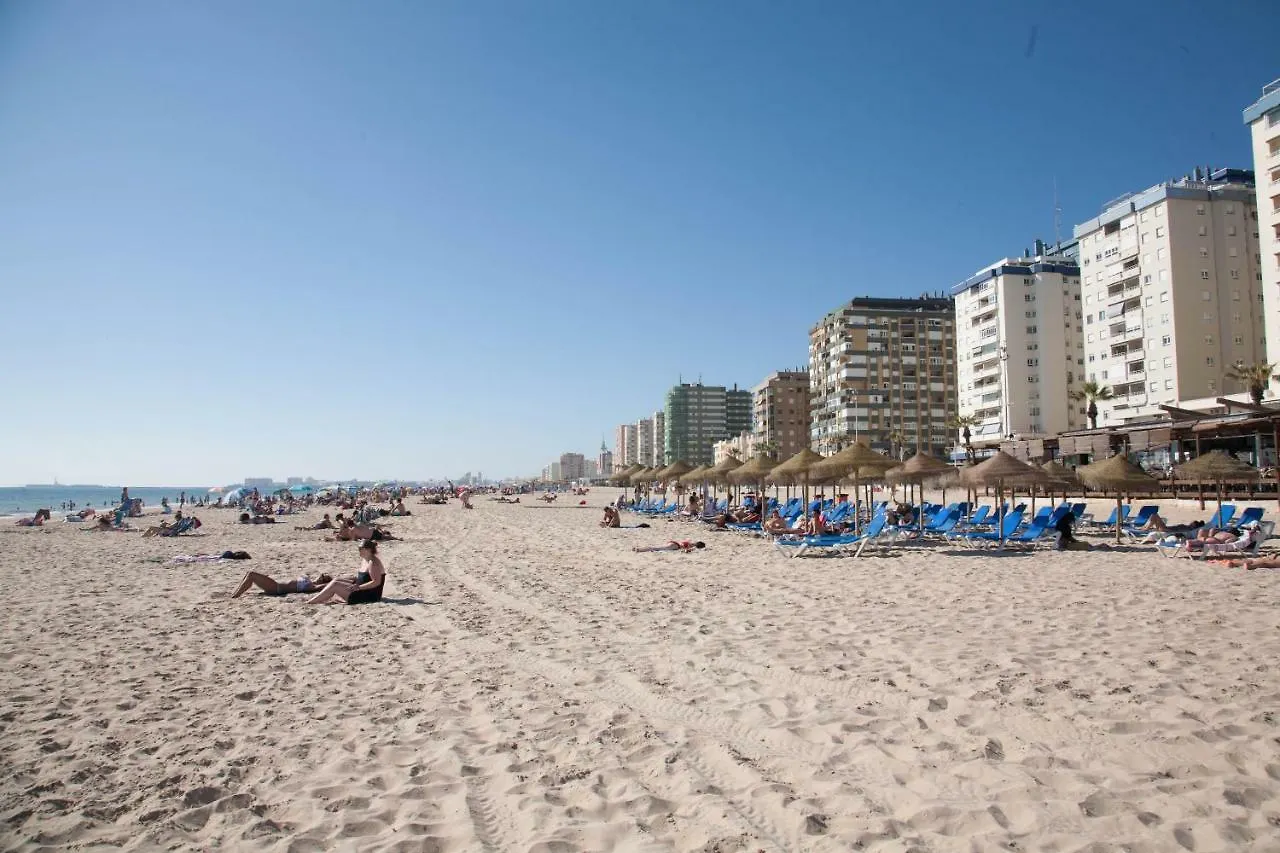 Sunset Victoria Beach Cadiz